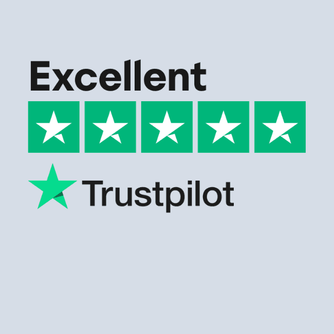 Trustpilot excellent rating